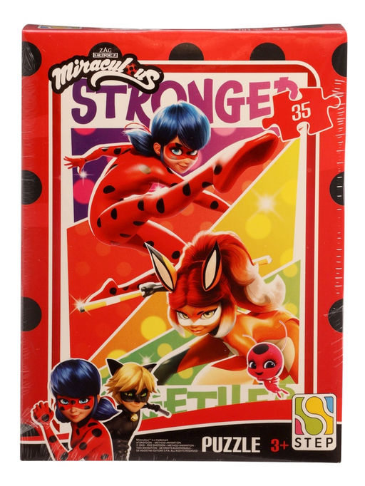 Пазл 35 эл. "Леди Баг и Супер-Кот" 91476