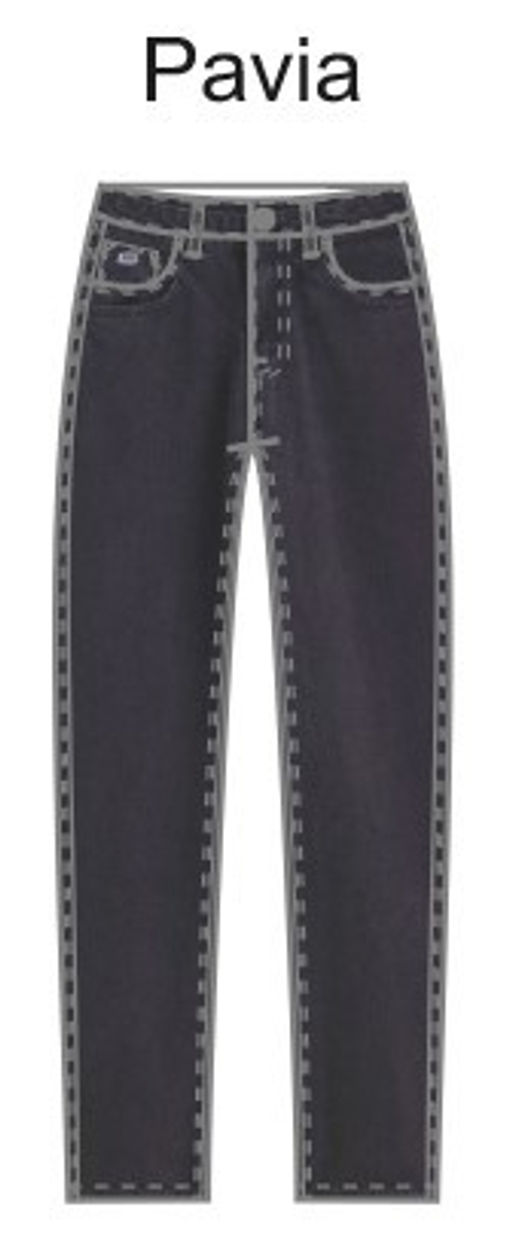 10200440068 Брюки джинсовые жен. Pavia темно-серый - Concept club фото 5