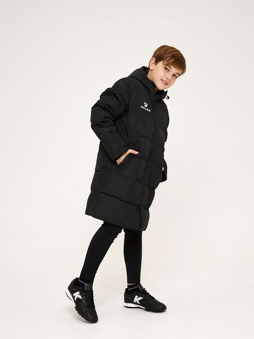 Детский пуховик KELME Childrens Long Cotton Clothes Black