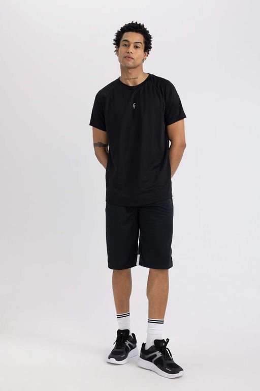 DeFactoFit Спортивные шорты стандартной посадки с короткими штанинами  фото 2