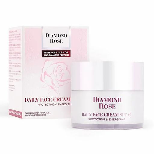Дневной крем с UV защитой SPF 20 Diamond Rose  фото 2