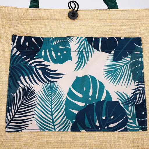 Сумка женская пляжная Тропики, 35х30х14 см - Nazamok фото 4