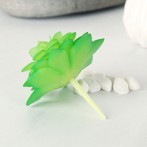 Суккулент искусственный 6,5х6,5 см / GN104 /уп 100/ - Галеонтрейд фото 2