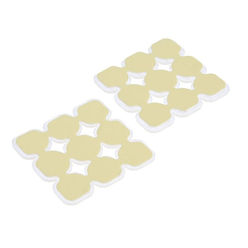 Держатель самоклеящийся для проводов и гирлянд ТУНДРА krep, 15?15 мм, 54 шт.