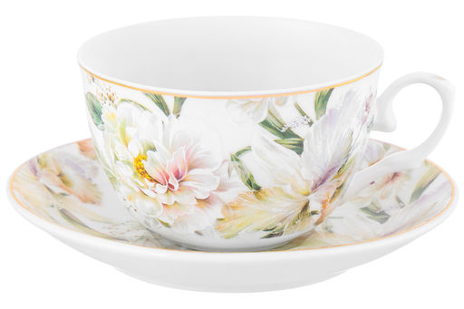 Чайн. пара 4 пр. 250 мл 12,5*9,5*6 см Корнелия, фарфор - Elan gallery фото 6