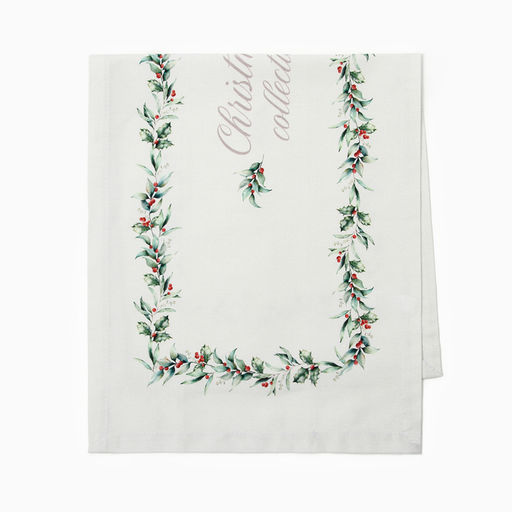 Дорожка на стол Этель Christmas collection 30?70 см, 100% хлопок, саржа 190 г/м?, белая