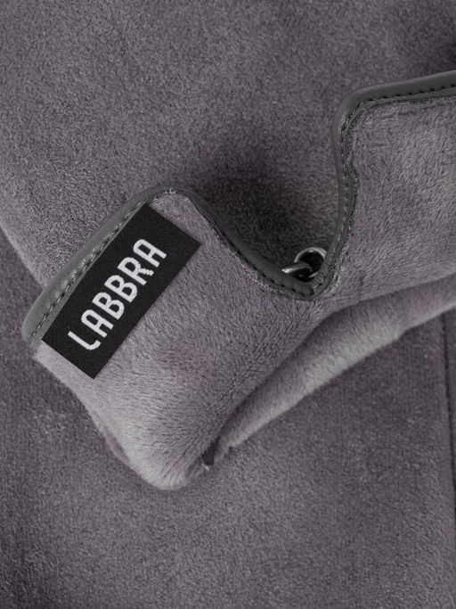 Перчатки жен флис LB-CP-138 grey