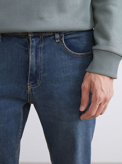 730 Havu? Kal?p Erkek Jean Pantolon