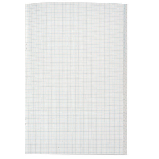 Тетрадь общая А4,96л,клет,скреп,обл.бумвинил,блок офсет-2 Синяя