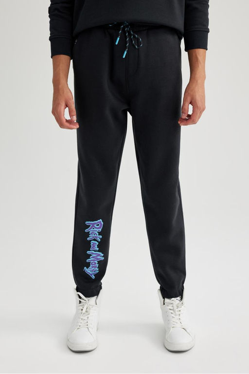 Спортивные брюки с карманами стандартного кроя Рик и Морти - Defacto фото 5