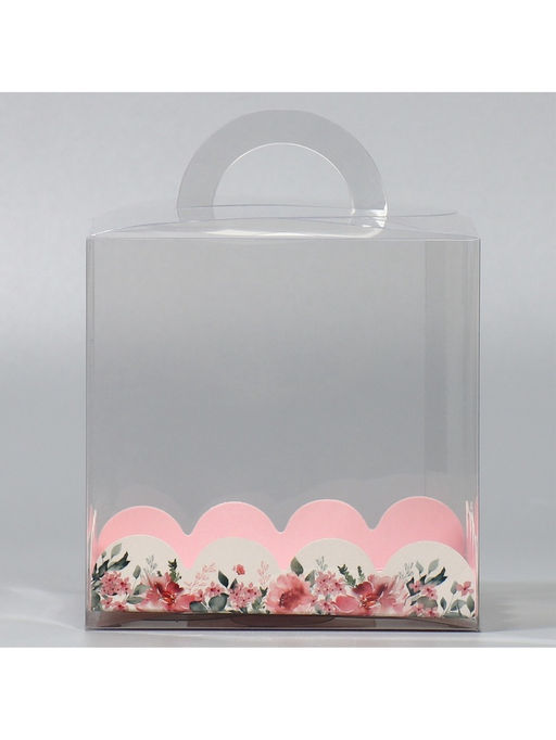 Цена за 5 шт. Коробка кондитерская, сундук, упаковка, «Только для тебя», 11 х 11 х 11 см