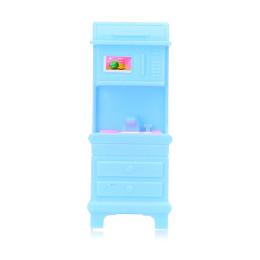 Кукла с комплектом мебели для кухни, в пакете