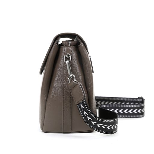 Женская сумка, кожа, MIRONPAN 116891 Темно-серый  фото 3