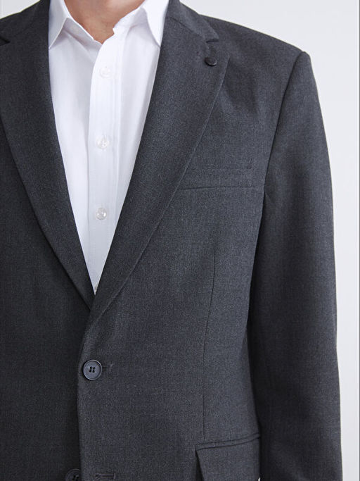 Standart Kal?p Erkek Blazer Ceket