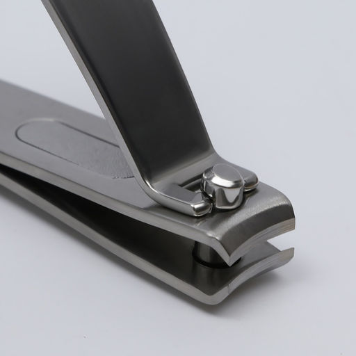 Кусачки книпсер маникюрные, с пилкой, прорезиненная ручка, 6 см