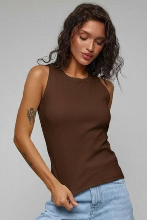 топ майка качество пенье ХЛОПОК с ЛАЙКРОЙ белый молочный - Knitka wear фото 26