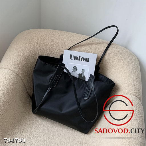 Большая женская текстильная сумка шоппер - Bruno фото 3