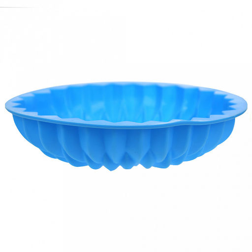 Форма силиконовая для выпекания "Хризантема" д26см h6см (Китай)