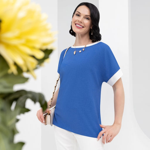 Туника Комфорт в каждом дне (лазурь) - Charutti фото 7