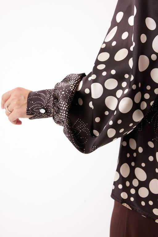 Блуза BegiModa 4146 шоколад