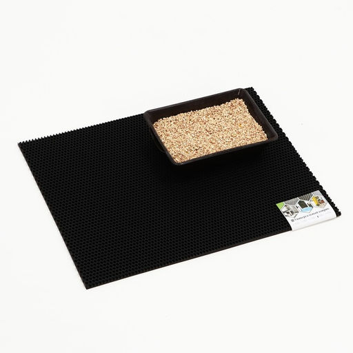 Коврик для животных EVA, ячеиистый, 60 х 80 см, черный - Simaland фото 3