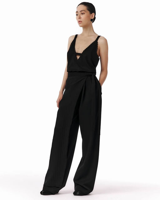 Топ с кружевом