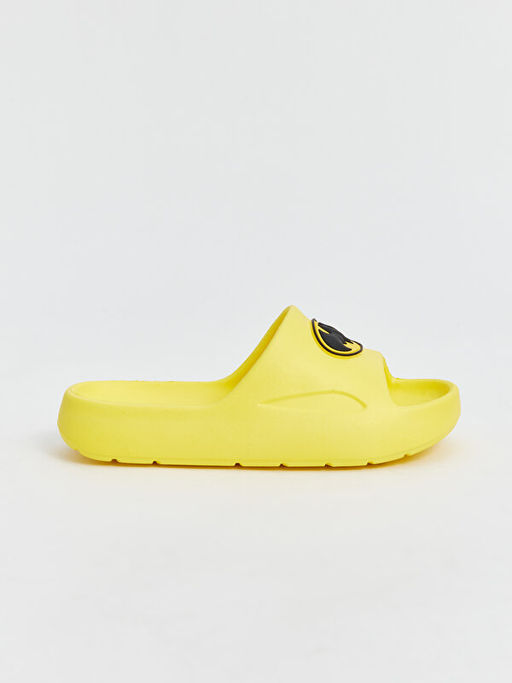 Batman Bask?l? Erkek ?ocuk Terlik - Waikiki фото 2