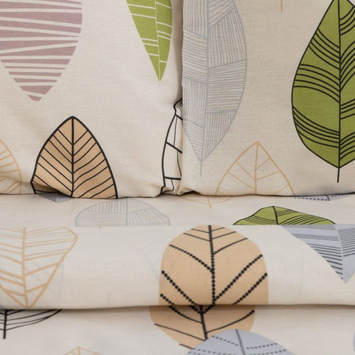 Постельное бельё Этель 2 сп Foliage 175*215 см, 200*220 см, 70*70 см -2 шт, бязь  фото 14