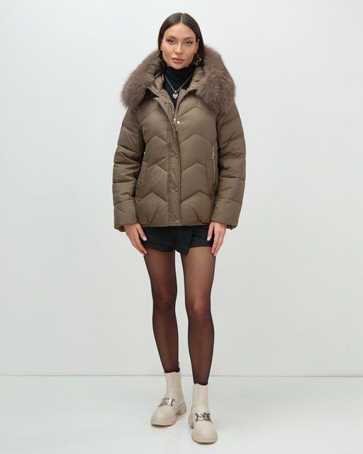 Куртка зимняя с мехом Бренд: Visdeer фото 3