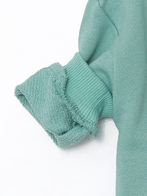 Bisiklet Yaka Uzun Kollu Bask?l? Erkek Bebek Sweatshirt - Waikiki фото 2