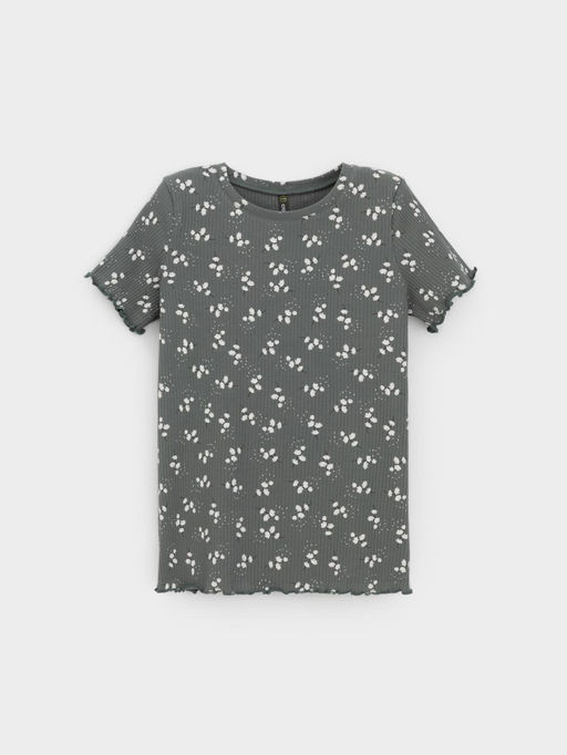 КР 302814/пряный базилик,нежные цветочки к585 фуфайка (футболка) для дев - Crockid фото 2