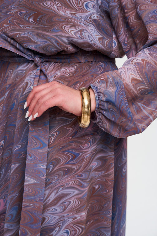 Платье Муарэ сиреневый - Intikoma фото 2