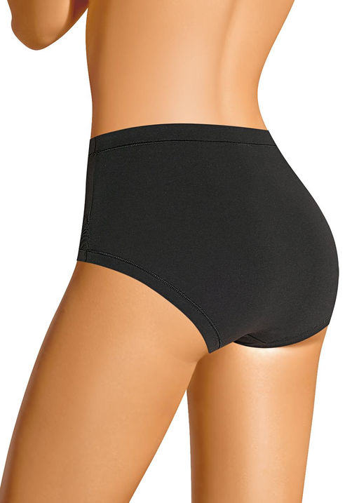 CLE U1088 Трусы жен. Кружево хлопок чёрный - Clever wear фото 2