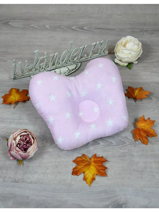 Подушка ортопедическая для новорожденного Бабочка