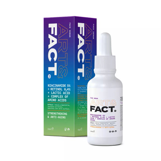 ART&FACT Сыворотка д/лица с ниацинамидом 5% и ретинолом 0,4% Niacinamide 5%+Retinol 0,4% 30ml