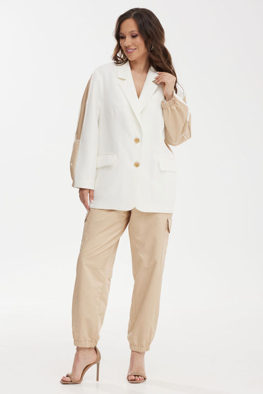 Костюм Magia mody 2474 белый+беж