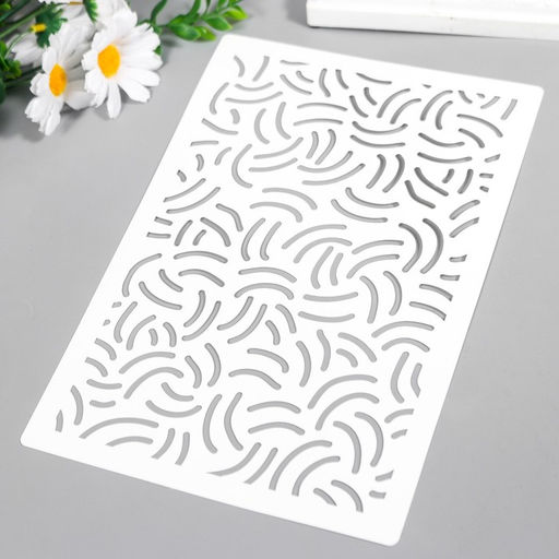 Трафарет "Смайлики" 24х16 см