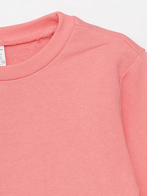 Bisiklet Yaka Bask?l? K?z Bebek Sweatshirt 3l? - Waikiki фото 3