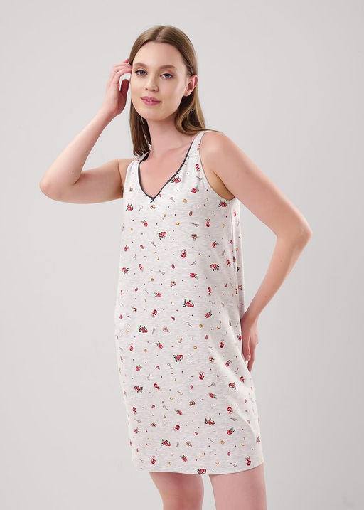 LS15-1201 Сорочка ночн. жен. Морозко (ЧЗ)