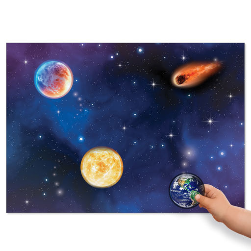 Наклейки Моя первая энциклопедия. Космос, формат А4, 8 стр. + плакат - Буква-ленд фото 4