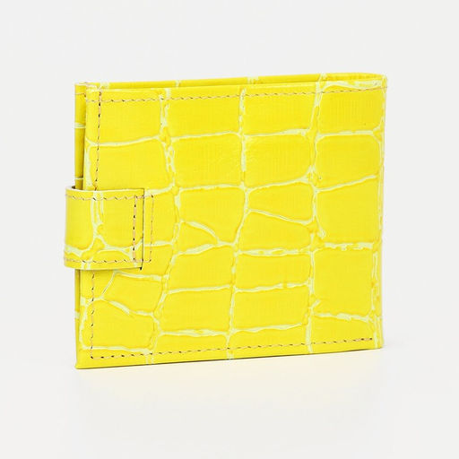 Кошелёк на кнопке, цвет жёлтый - Simaland фото 2