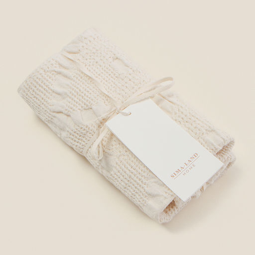 Полотенце кухонное SL HOME Souffle, 45×55 см, лён 80%, хлопок 20%, 265 г/м²