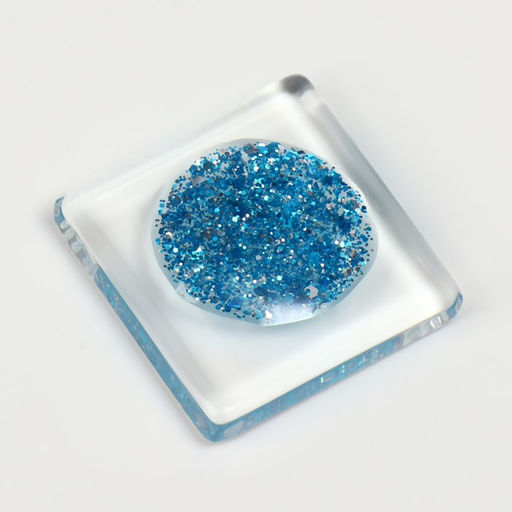 Гель лак для ногтей, GLITTER FLASH, 3-х фазный, 8мл, LED/UV, цвет прозрачный/голубой (04) - Queen fair фото 10