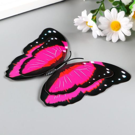 Цена за 50 шт. Магнит Бабочка двухслойная 119 см - Simaland фото 4