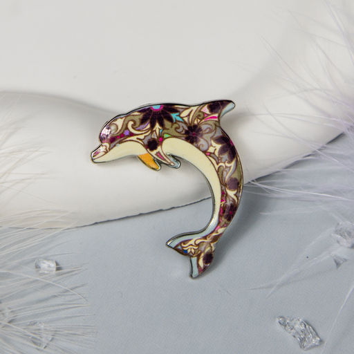 Брошь Арт. 3-5108-W - MyGemma фото 2