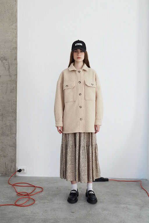 Фактурная куртка рубашечного кроя - Incity фото 2