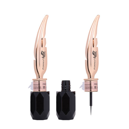 FARRES /8046/ Подводка для глаз "Золотое перо" водостойкая с тонкой кистью.24