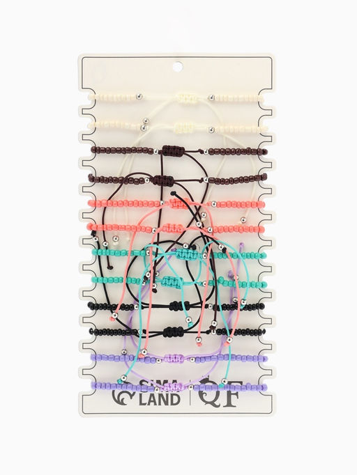 Цена за 12 шт. Браслет под натуральный камень «Крошка» с жемчугом, d=6 см, МИКС