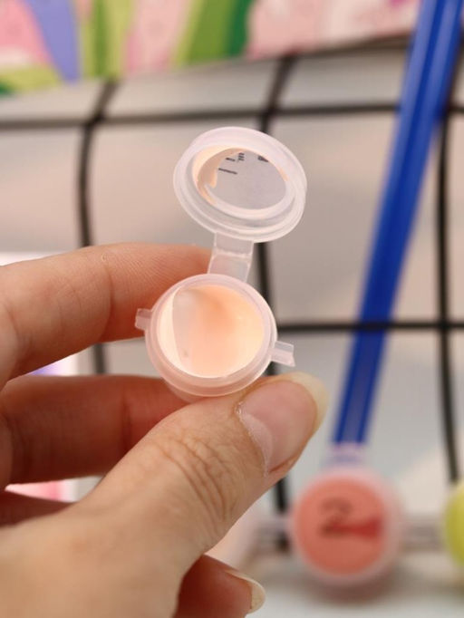 Картина по номерам на подрамнике Draw Me! Flower in the night, (20*20 см)