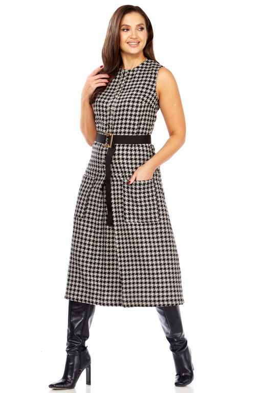 Платье Celentano 5064 гусиная лапка фото 3